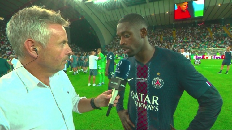 九游体育视频直播-登贝莱：0-2时我们认为比赛会很艰难，但只要一个球就能改变一切